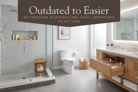 Bathroom Remodeling in Finksburg: How to Make an Older Bathroom More Comfortable and Functional
