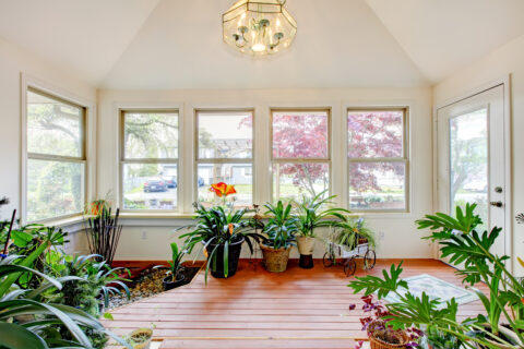 A Functional Sunroom in Lutherville, MD