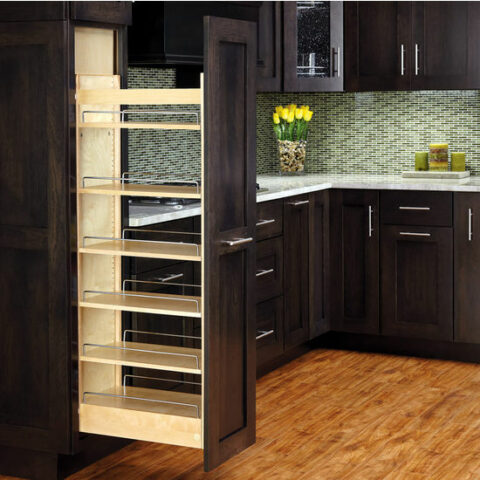 Roll-out Pantry, kitchen food storage
