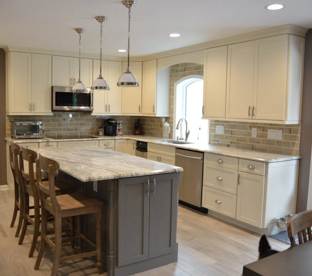 Westminster, MD Kitchen Renovation Kitchen Remodeling Gallery, Semi-Custom Cabinetry