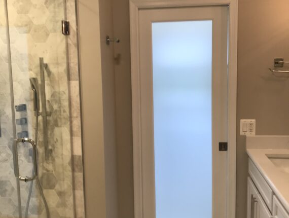 Completed Custom Luxury Bathroom Remodeling in Maryland by Merrell Building.