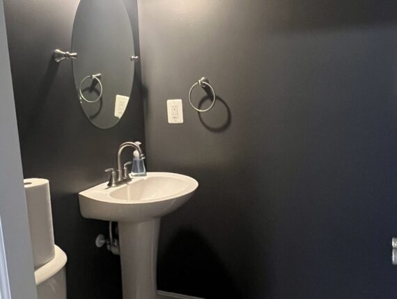 Finished Basement Half Bathroom