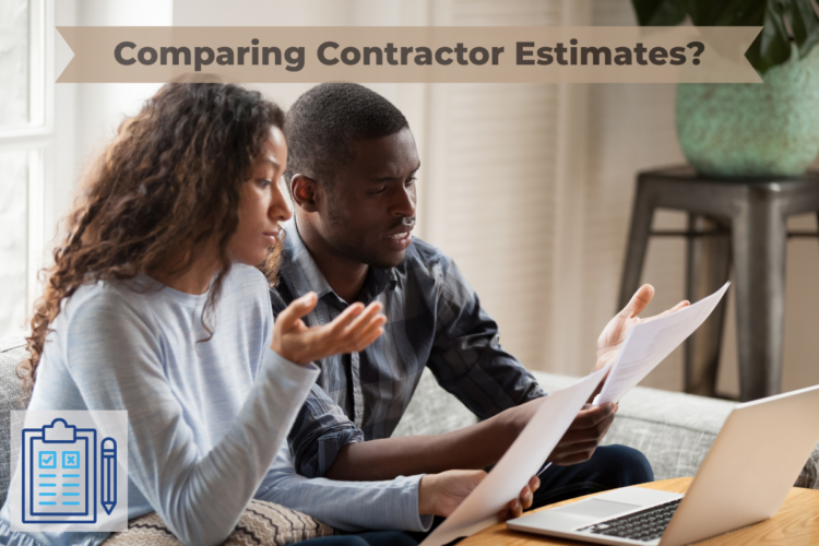 How to Compare Contractor Estimates the Right Way