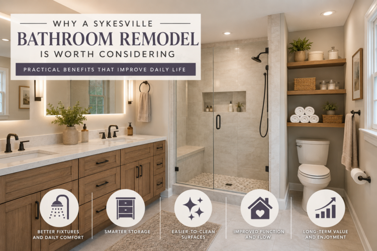 Why a Sykesville Bathroom Remodel Is Worth Considering in 2026